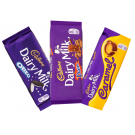 Cadbury Dairy Milk Caramel, Daim Oreo Cookies Chocolate Variety Pack (3 x 120g)